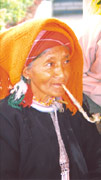 An elderly Wa woman